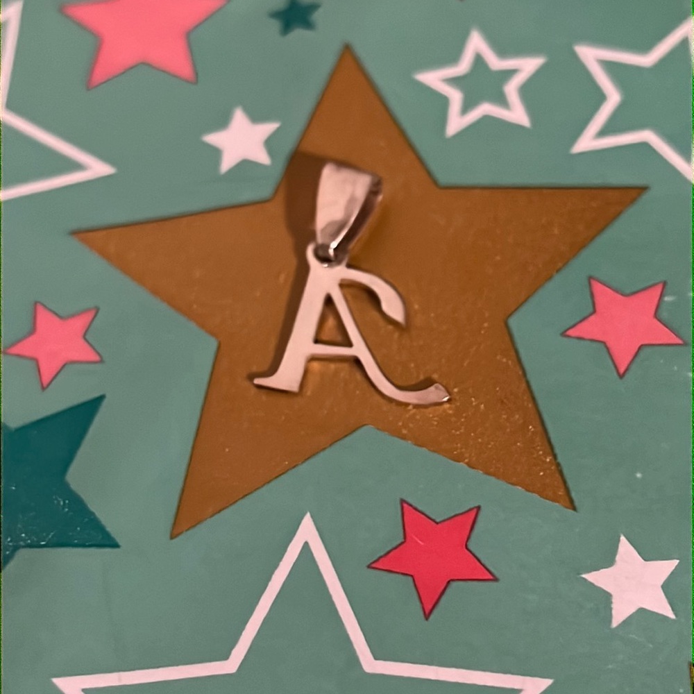 NWOT | Metal Pendant | Letter ‘A’